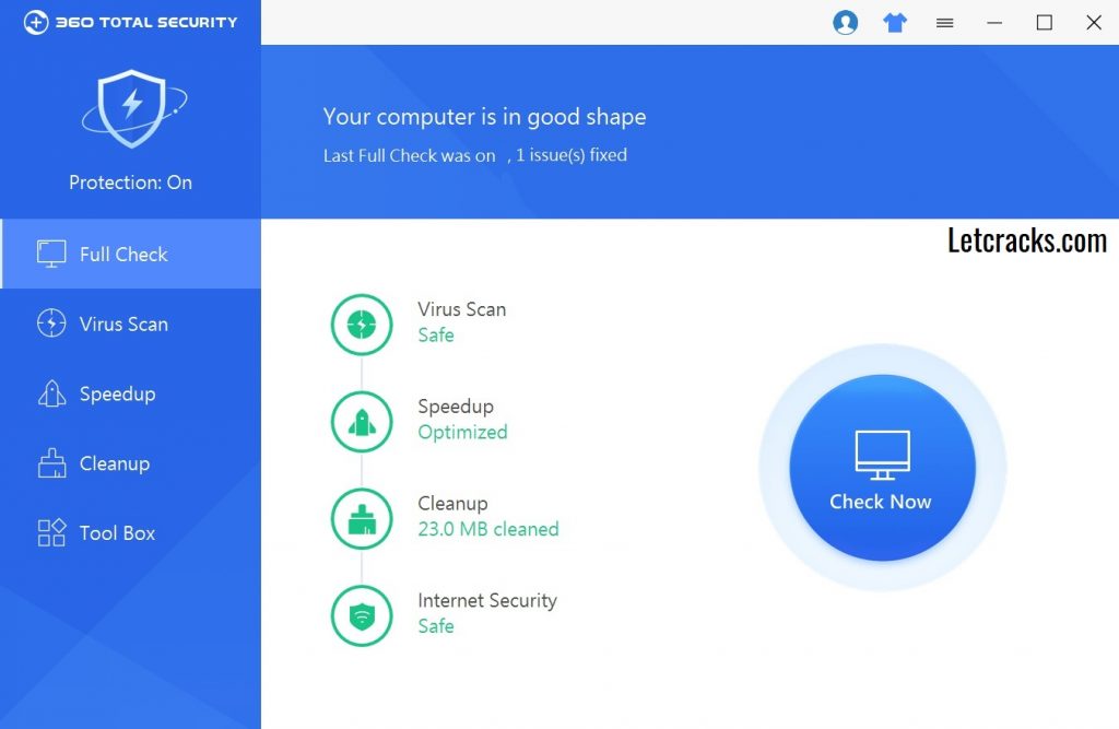 360 Total Security License Key